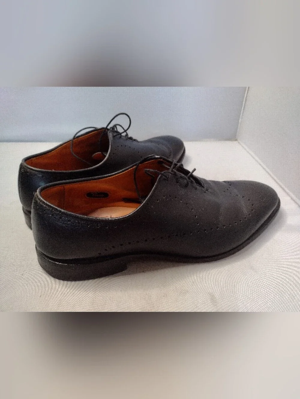 Allen Edmonds Fairfax Wingtip Oxford Men Shoes 10.5 EEE 3E Lace Up MM